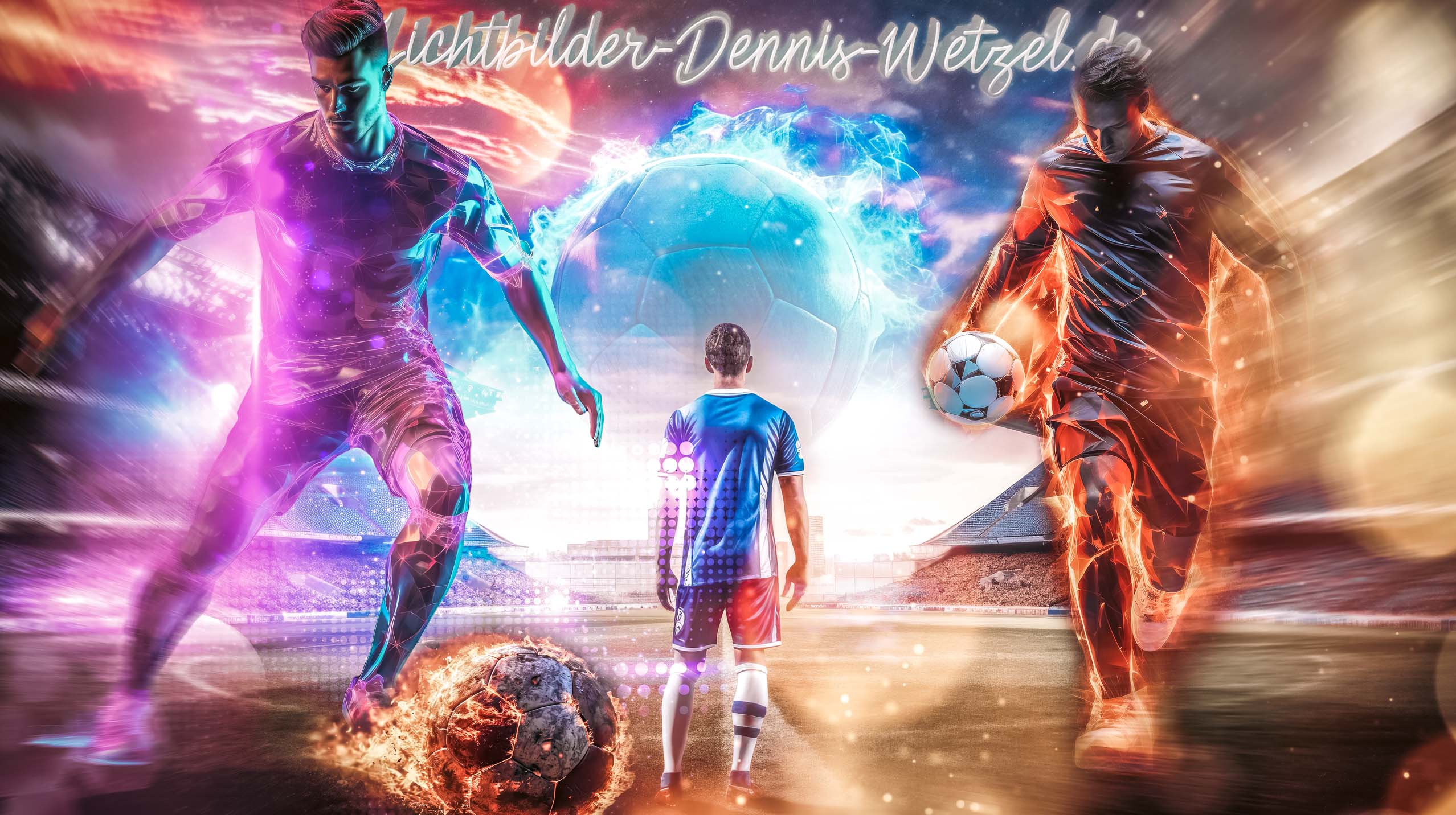 soccer player standing in the stadium-Lichtbilder-Dennis-Wetzel.de