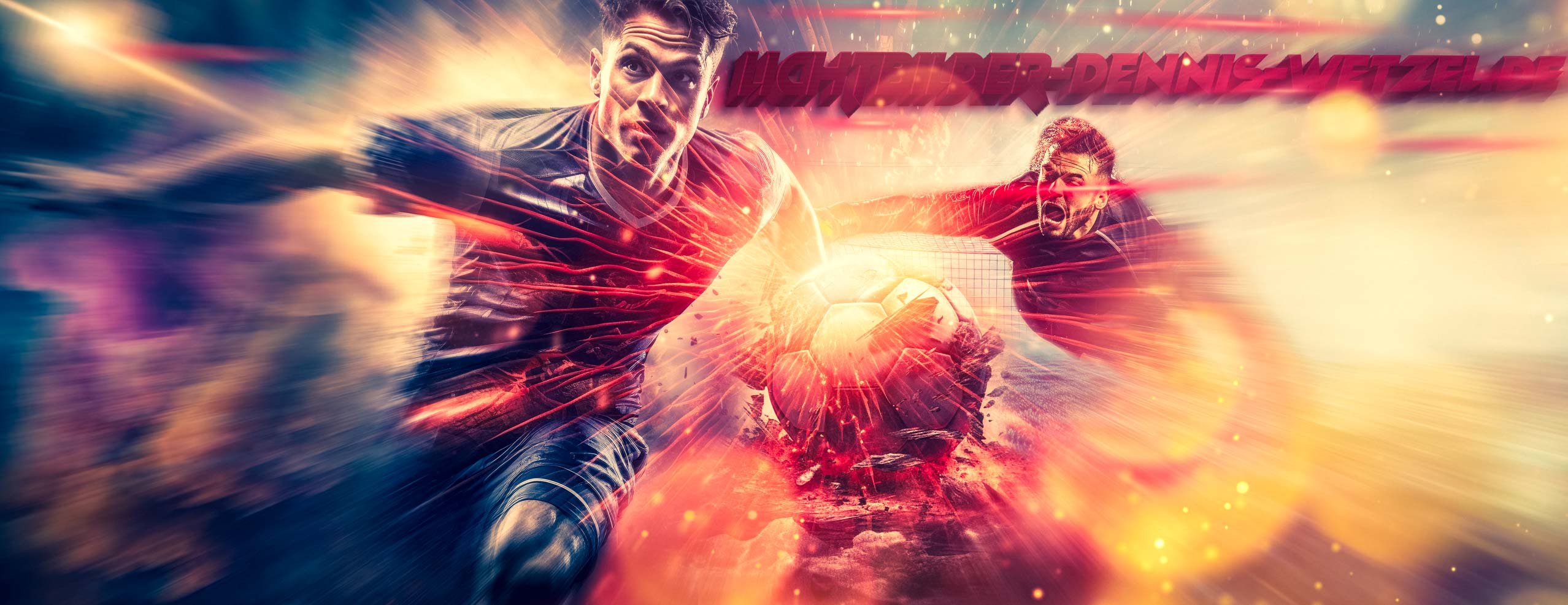 football goal in slow motion- Lichtbilder-Dennis-Wetzel.de