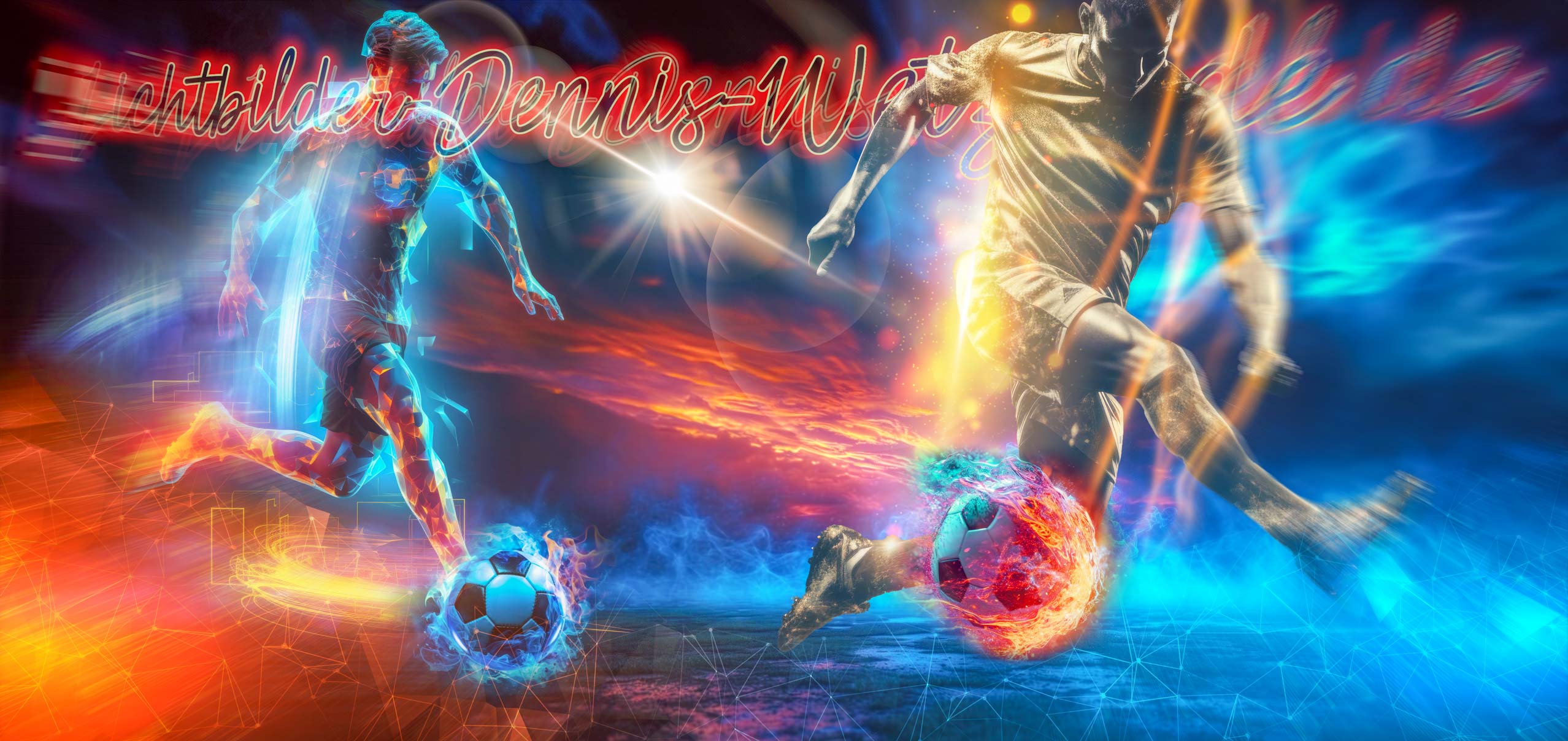 football goal in slow motion-Lichtbilder-Dennis-Wetzel.de