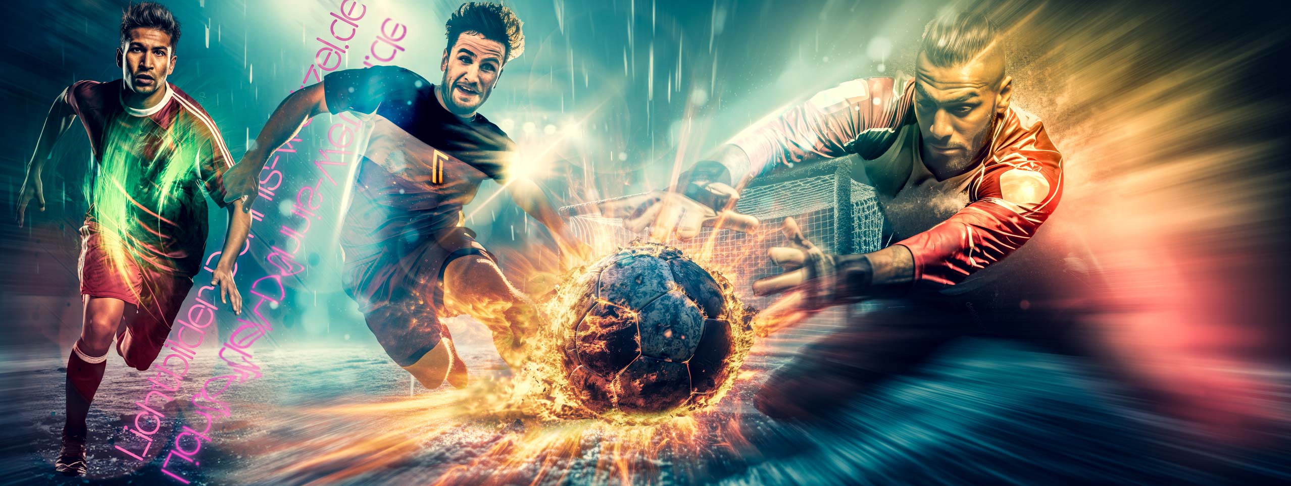 Fussballer-vor-tor-mit-ball-bewegung-Lichtbilder-Dennis-Wetzel.de