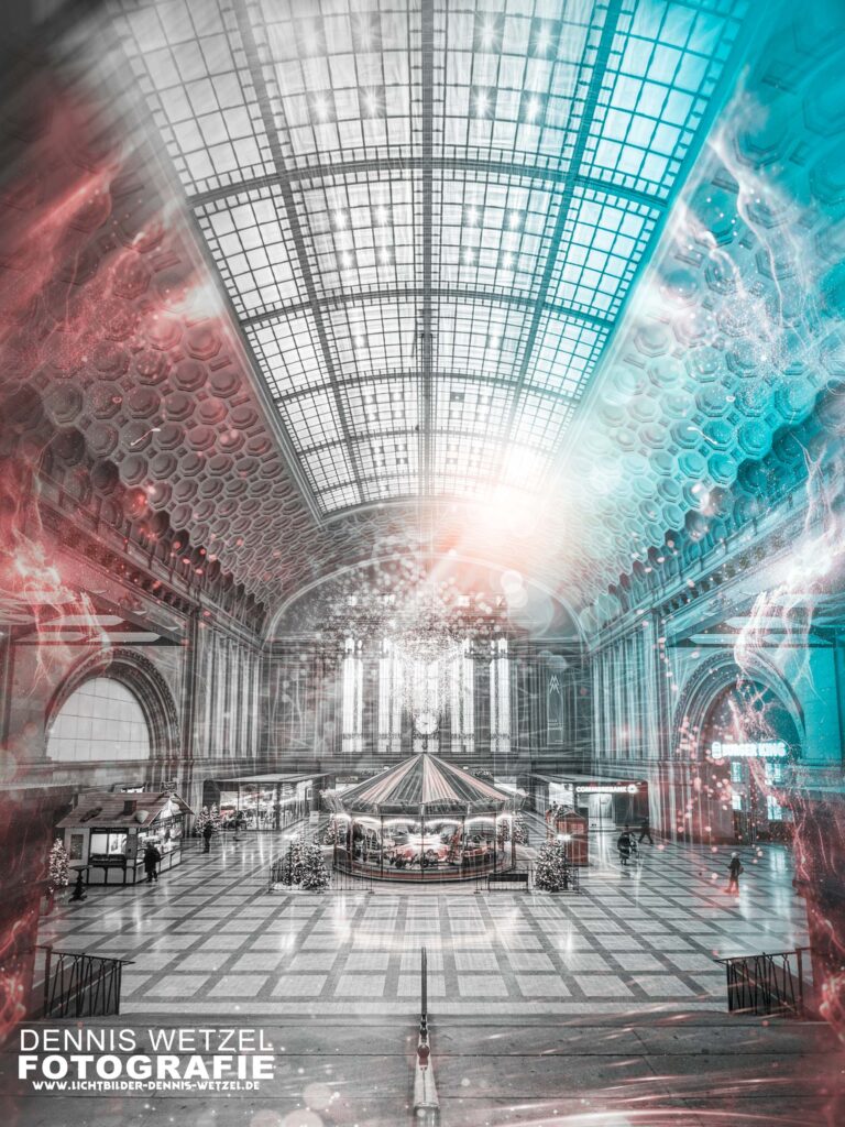 Hauptbahnhof Leipzig Weihnachten 2024